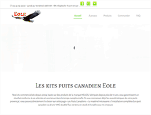 Tablet Screenshot of eole-fr.com